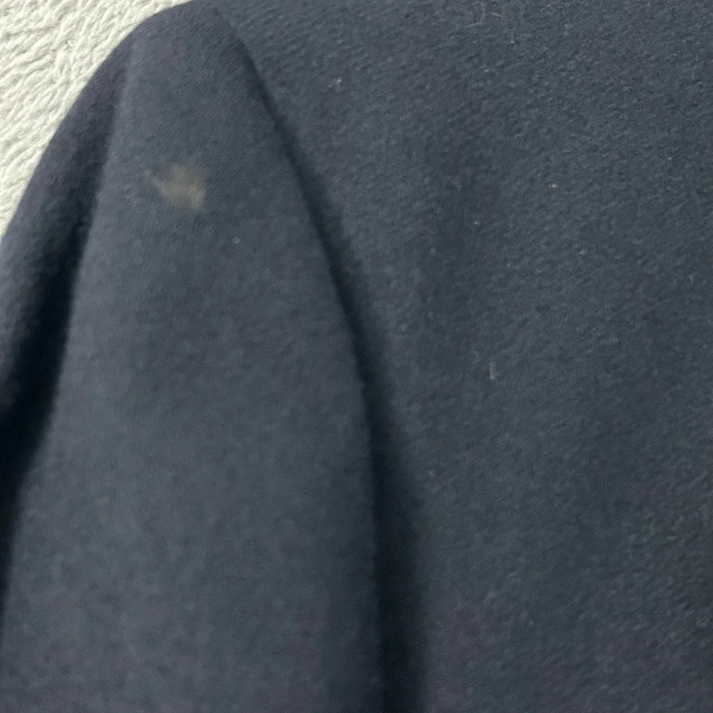 Polo University Club Ralph Lauren Navy Blue Virgin Wool Blazer Gold Buttons USA